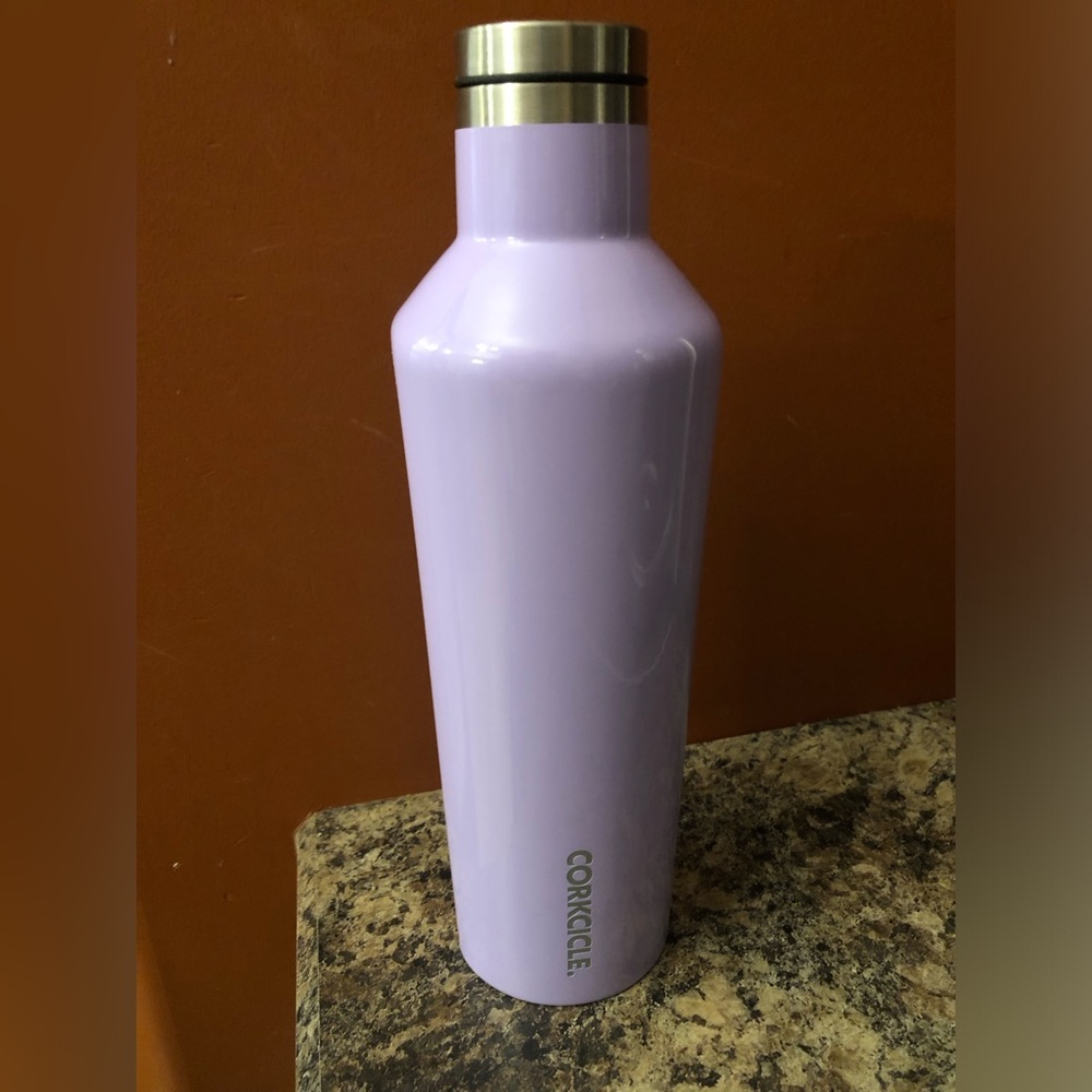 Corkcicle Water Bottle 16 oz Canteen Lilac